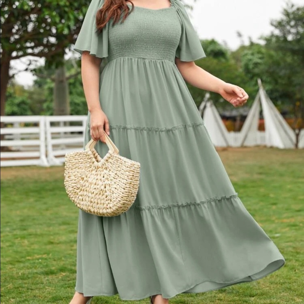 Mint Green Maxi